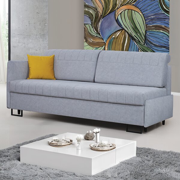 Pohovka ZUZA | 211 cm | LEVÁ | rozkládací + úložný prostor | velká spací plocha 149x197 cm | VÝBĚR TKANIN