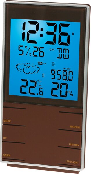 MPM Moderní digitální budík s LED podsvícením C02.2578.50