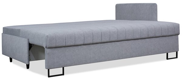 Pohovka JUNIOR | 211 cm | PRAVÁ | rozkládací + úložný prostor | velká spací plocha 149x197 cm | VÝBĚR TKANIN