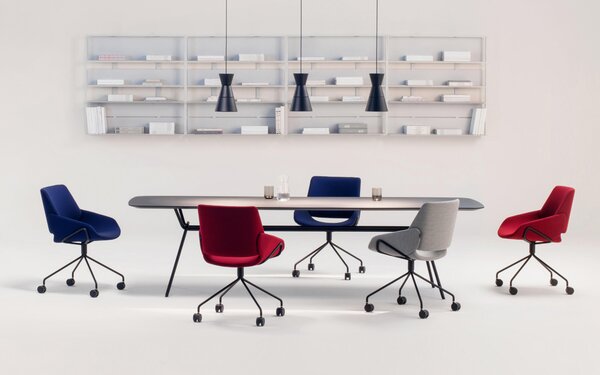 Designové kancelářské židle Monk Castors Armchair