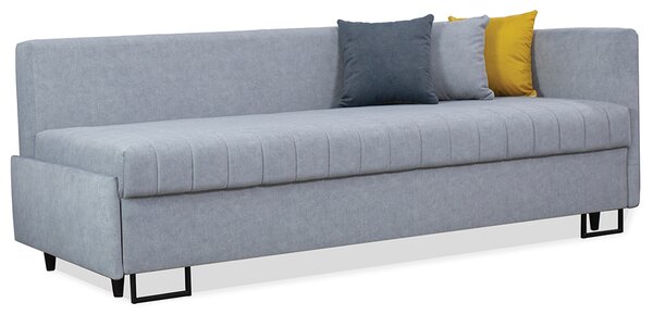 Pohovka JUNIOR | 211 cm | PRAVÁ | rozkládací + úložný prostor | velká spací plocha 149x197 cm | VÝBĚR TKANIN