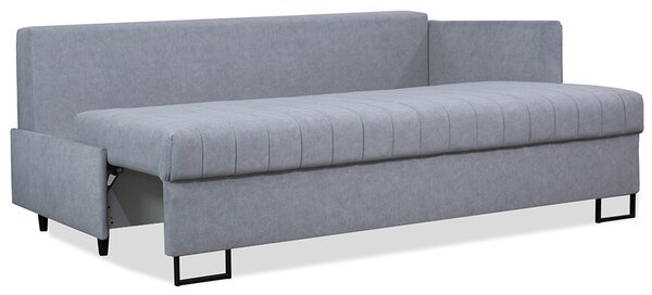 Pohovka JUNIOR | 211 cm | PRAVÁ | rozkládací + úložný prostor | velká spací plocha 149x197 cm | VÝBĚR TKANIN