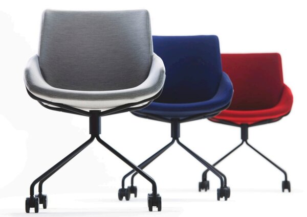 Designové kancelářské židle Monk Castors Armchair