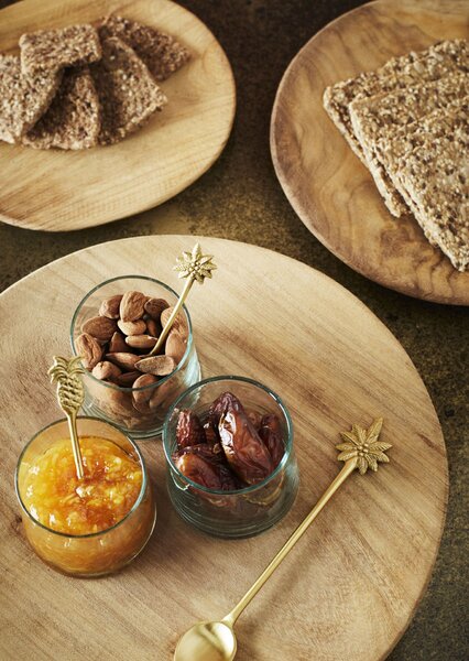 Dřevěné talíře Wood – set 3 ks