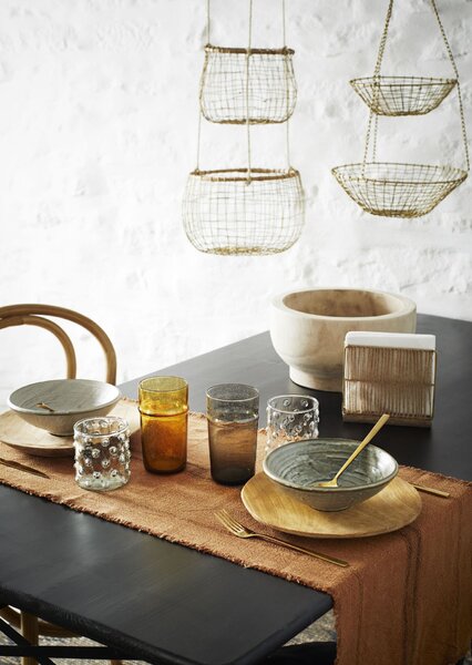 Dřevěné talíře Wood – set 3 ks