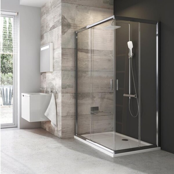 Ravak 1XV70C00Z1 - Sprchový kout BLIX 90x90 cm lesklý chrom