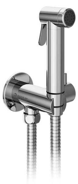 Ravak X070166 - Ruční bidetová sprška pro podomítkovou instalaci lesklý chrom