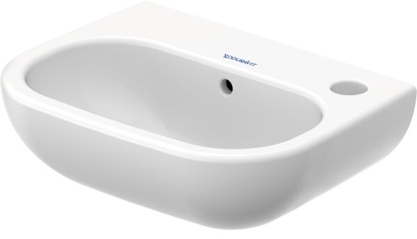 Duravit 7053600082 - Závěsné umyvadlo D-CODE 36x27 cm keramika/lesklá bílá