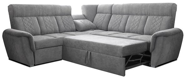 Sedací souprava BOSTON MAXI | levá | 265x265 cm | EXTRA VYSOKÝ sedák a záda | VÝBĚR TKANIN