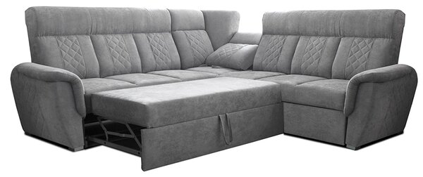 Sedací souprava BOSTON MAXI | pravá | 265x265 cm | EXTRA VYSOKÝ sedák a záda | VÝBĚR TKANIN