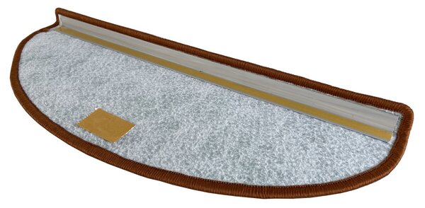 Vopi Nášlapy na schody Capri měděný půlkruh, samolepící - 24x65 půlkruh (rozměr včetně ohybu)