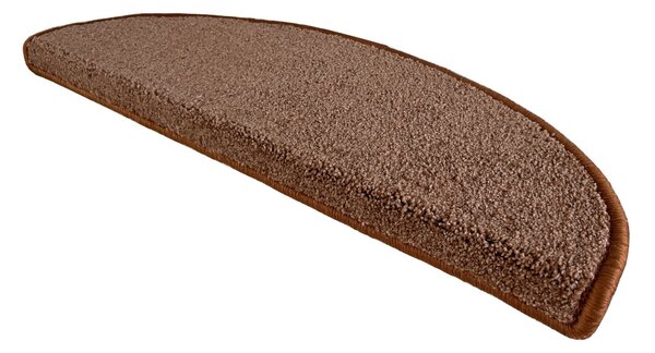 Vopi Nášlapy na schody Capri měděný půlkruh, samolepící - 24x65 půlkruh (rozměr včetně ohybu)