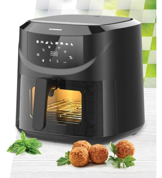 Heinner HAF-B8BK2000 - Horkovzdušná fritéza 7,6 l 2000W/230V černá