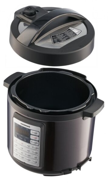 Heinner HPCK-38BK - Multifunkční elektrický tlakový hrnec 5,7 l 1000W/230V černá