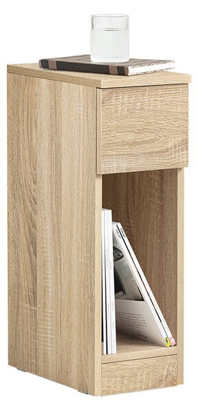 SoBuy FBT111-N Noční stolek Rozkládací stolek Odkládací stolek Telefonní stolek Přírodní 20x60x35cm