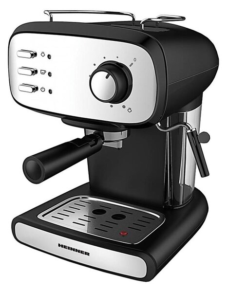 Heinner HEM-1100BKX - Pákový kávovar espresso 850W/230V černá/matný chrom