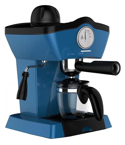 Heinner HEM-200BL - Pákový kávovar espresso 800W/230V modrá