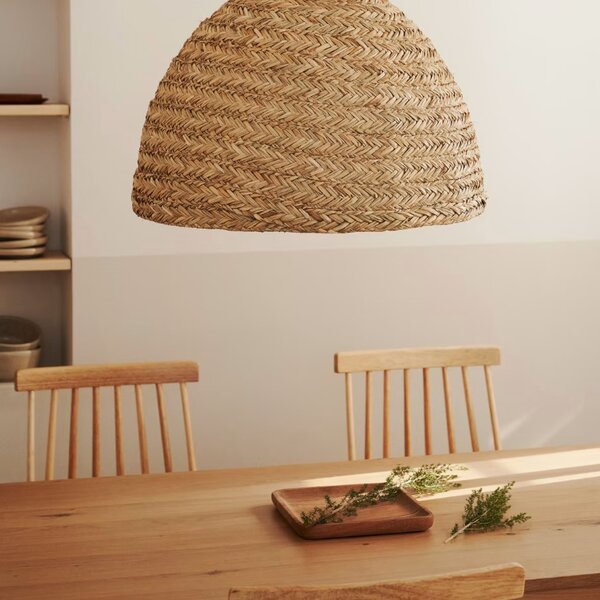 Dubový rozkládací jídelní stůl Kave Home Yain 120/180 x 80 cm