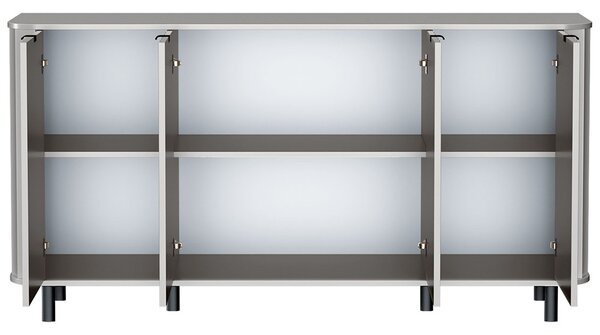 NOVADO s | komoda NO-2 | 176,5 cm | světle šedá