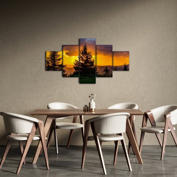 Obraz - jehličnany (125x70 cm)