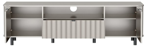 NOVADO s | TV stolek NO-5 | 196 cm | světle šedá