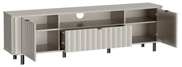 NOVADO s | TV stolek NO-5 | 196 cm | světle šedá