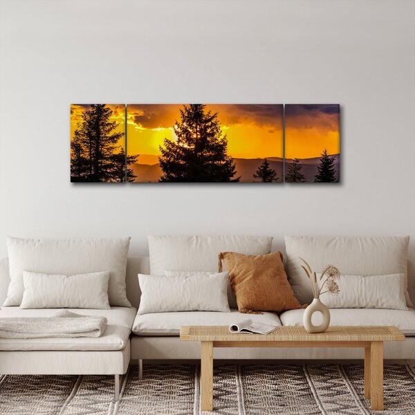 Obraz - jehličnany (170x50 cm)
