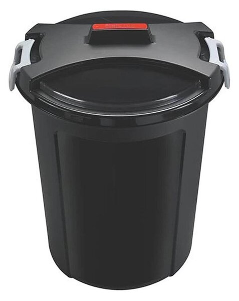 Odpadkový koš HEIDRUN 46 l černá