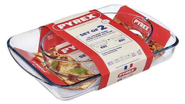 SADA 2x Pekáč PYREX 3,7/2,2 l