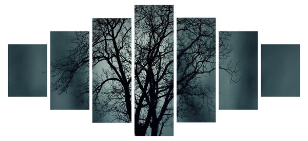 Obraz stromu v zatmění (210x100 cm)