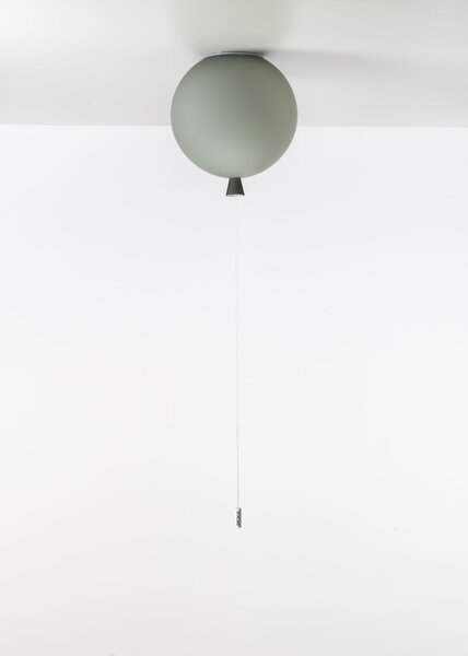 Brokis Stropní svítidlo Memory Ceiling 250 PC878, 1xE27 Barva skla: Triplex opál, Koncovka: Černá, Povrchová úprava skla: Matovaný oboustranný povrch skloviny
