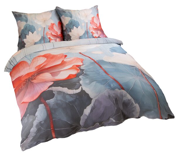 SATÉNOVÉ POVLEČENÍ SATYNLOVE PREMIUM 160X200 CM, 2KS 70X80 CM VZOROVANÉ