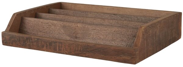 Dřevěný box s přihrádkami Unique