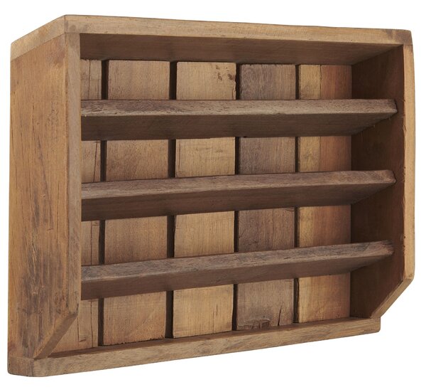 Dřevěný box s přihrádkami Unique