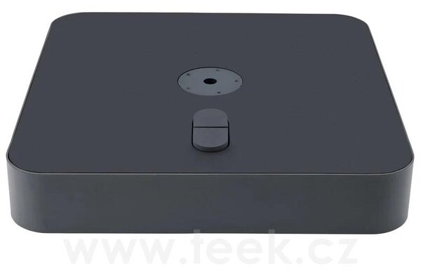 Glatz Mobilní stojan 180kg Glatz, 94x94x14,6 cm, lakovaná ocel anthracite (RAL 7016), dekorativní krycí deska bílá (RAL 9002), betonové zátěže, příruba M4