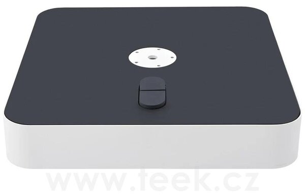 Glatz Mobilní stojan 180kg Glatz, 94x94x14,6 cm, lakovaná ocel anthracite (RAL 7016), dekorativní krycí deska bílá (RAL 9002), betonové zátěže, příruba M4