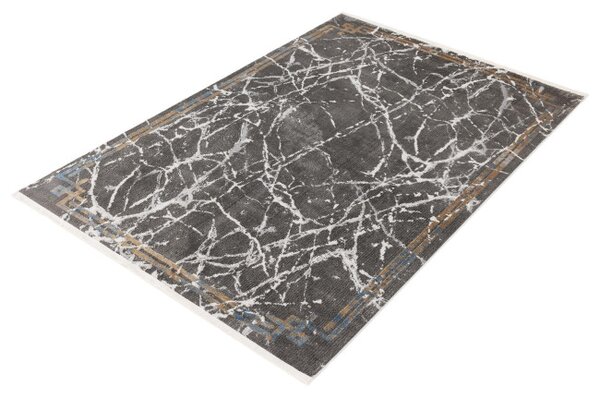 Koberec Arte Piran Marble šedý / černý