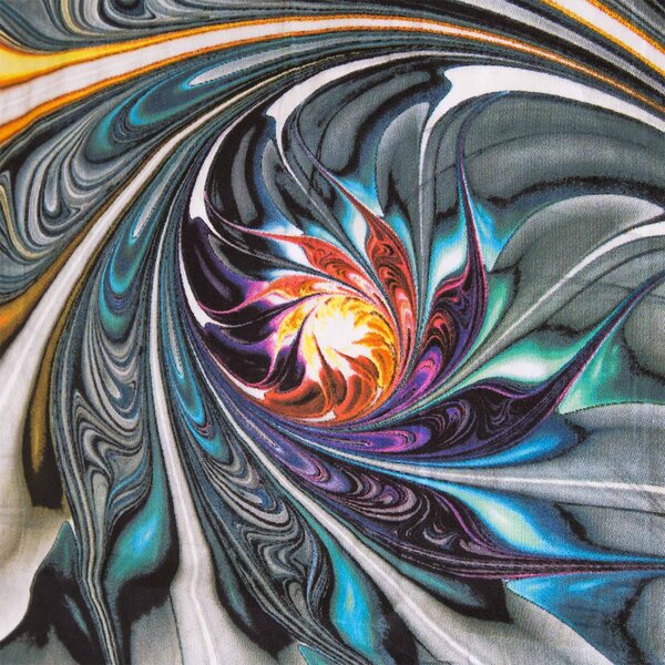 SATÉNOVÉ POVLEČENÍ PANEL 160X200 CM, 2KS 70X80 CM VZOROVANÉ