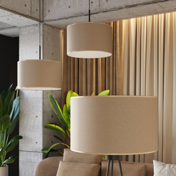 Sollux Lighting Stojací lampa NEVIA béžová