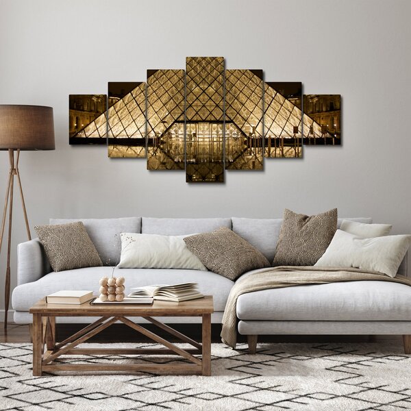 Obraz Louvre (210x100 cm)