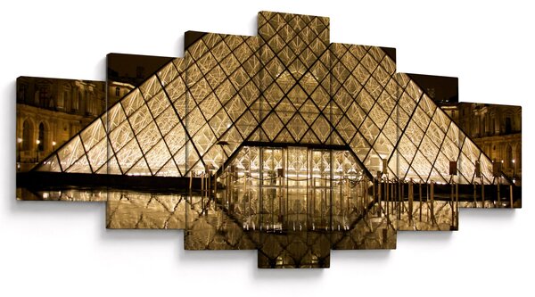 Obraz Louvre (210x100 cm)
