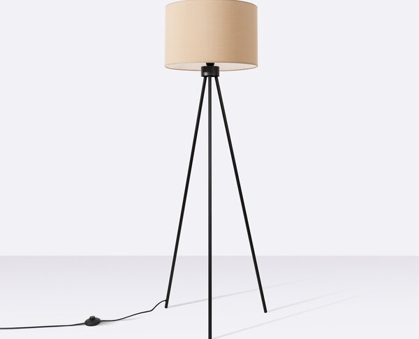 Sollux Lighting Stojací lampa NEVIA béžová