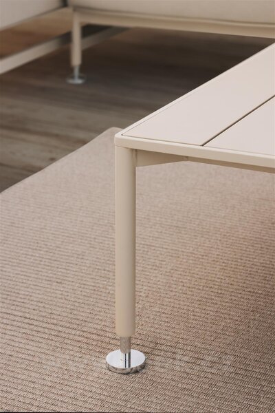 Vondom Konferenční stolek Hamptons, Vondom, čtvercový 85x85x24,5 cm, rám hliník barva dle vzorníku, deska Solid Core barva dle vzorníku