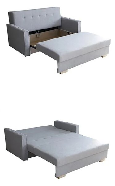 Pohovka VIVA III SONIC | 153 cm | rozkládací + úložný prostor | VÝBĚR TKANIN