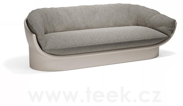 Vondom Pohovka Luna, Vondom, 237x84x71 cm, matný polyethylen, venkovní látka Group 1A a 1B, barva dle vzorníku
