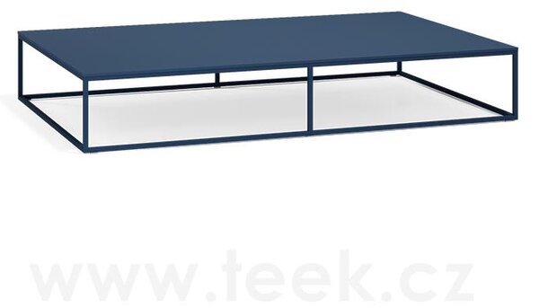 Vondom Konferenční stolek Pixel, Vondom, 160x100x25 cm, rám lakovaný hliník barva dle vzorníku, deska HPL s černým okrajem barva dle vzorníku