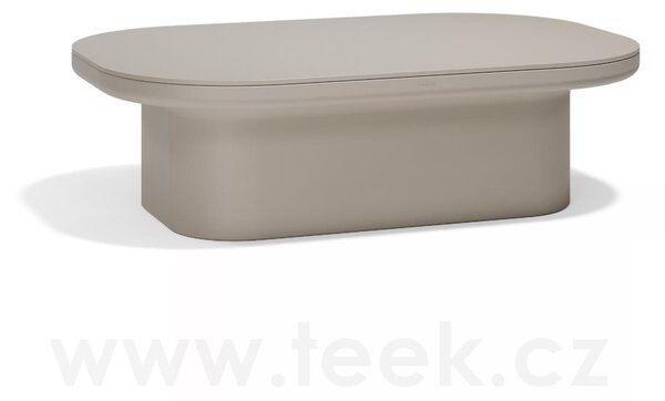 Vondom Konferenční stolek Luna, Vondom, oválný 120x80x35 cm, matný polyethylen, barva dle vzorníku
