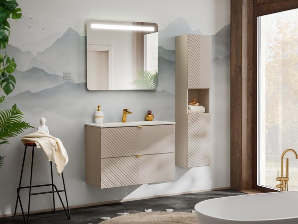 Skříňka pod umyvadlo VIVA Cashmere 82-80-2S | 80 cm