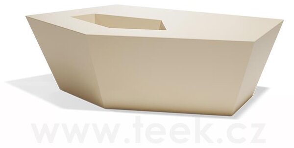 Vondom Konferenční stolek Faz, Vondom, 105x85x32 cm, matt polyethylen barva dle vzorníku