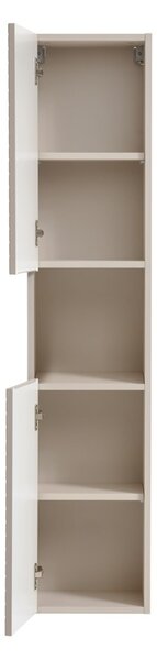 Vysoká skříňka do koupelny VIVA Cashmere 80-03-2D